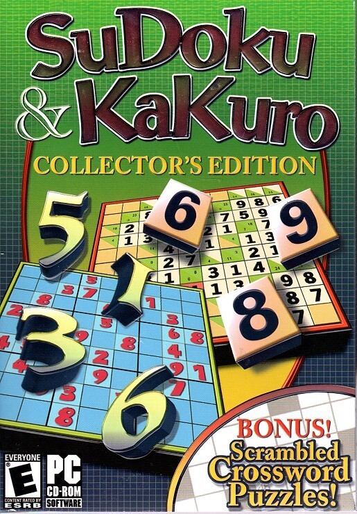 SuDoku & KaKuro Collector's Edition (PC-CD, 2006) for Windows - NEW CD ...