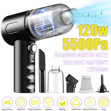 Compressed Air Duster Blower Electric Vacuum Cleaner 45000RPM for PC Car Home