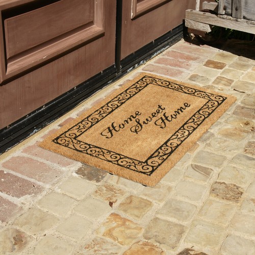 Rubber-Cal "Home Sweet Home" Welcome Coir Welcome Mat, 18 x 30-Inch - Picture 4 of 5