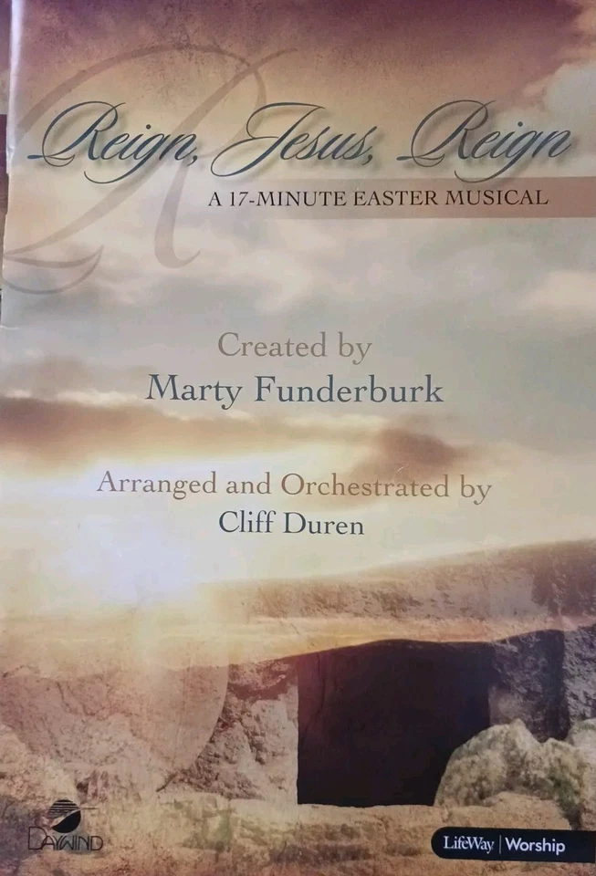 Pascua 17 MINUTOS Mini-musical "Reinar, Jesús, Reinar"- 18 Libros Contata CDs Foto 2 de 4