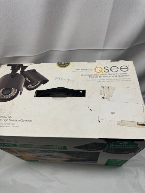 Q See Smart Security Bundle-HD720p -4CH DVR 4 câmeras QTH41-4DG - Imagem 3 de 4