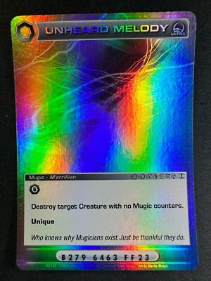 Chaotic Unheard Melody 90/100 ROTO 1st Edition Ultra Rare Mugic NM