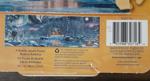 Rivers Of Light 1000 Piece Jigsaw Puzzle Kim Norlien Panoramic Masterpieces - Picture 4 of 18