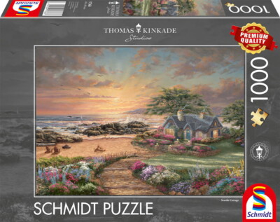 1000 Teile Schmidt Spiele Puzzle Thomas Kinkade Seaside Cottage 57368