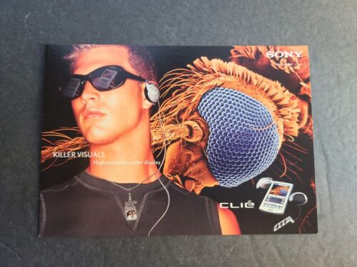 Max Racks~ Advertising Postcard~ Sony~Clie- Killer Visuals- High Resolution... - Picture 1 of 2