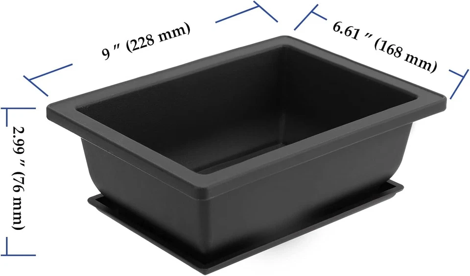 20 PCS 9-Inch Bonsai Training Pots with Humidity Trays - Durable and Lightweight - Image 4 of 4