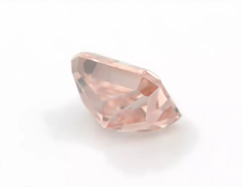 1.15ct Pink Diamond - Natural Loose Fancy Orangy Pink Color GIA VVS1 Radiant - Image 3 of 4