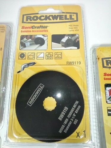 Rockwell Sonicrafter Orig LOT RW9126 RW9251.3 RW9118 RW9119 RW9252.3 RW9113 - Bild 4 von 7