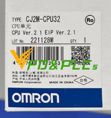 1PC Omron CPU UNIT CJ2M-CPU32 PLC CJ2MCPU32 CPU New In sealed Box free Shipping
