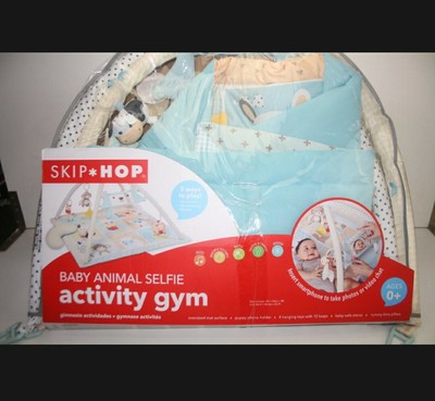 skip hop baby animal selfie activity gym