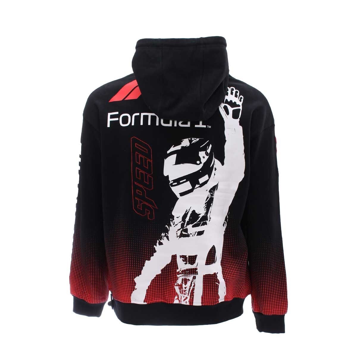 Sprayground Hoodie Black Shark In Paris Hooded Mouth Formula One