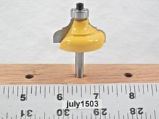 (1) NEW  Yonico 1/4" R Classical Ogee Edge Profile Carbide Tip Router Bit y2
