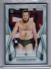 2020 Topps WWE Transcendent Collection CAMERON GRIMES #8 Silver Framed 19/50