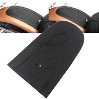 Black Flame Solo Seat Rear Fender Bib For Harley Sporster