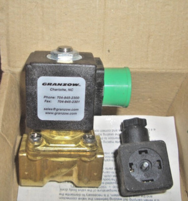 GRANOW 3/8'' 24VDC Solenoid Valve 21EN3KB105 21EN3KB105/DA24DC