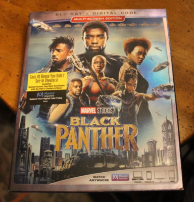 Black Panther ~ 2018 Marvel Blu-ray