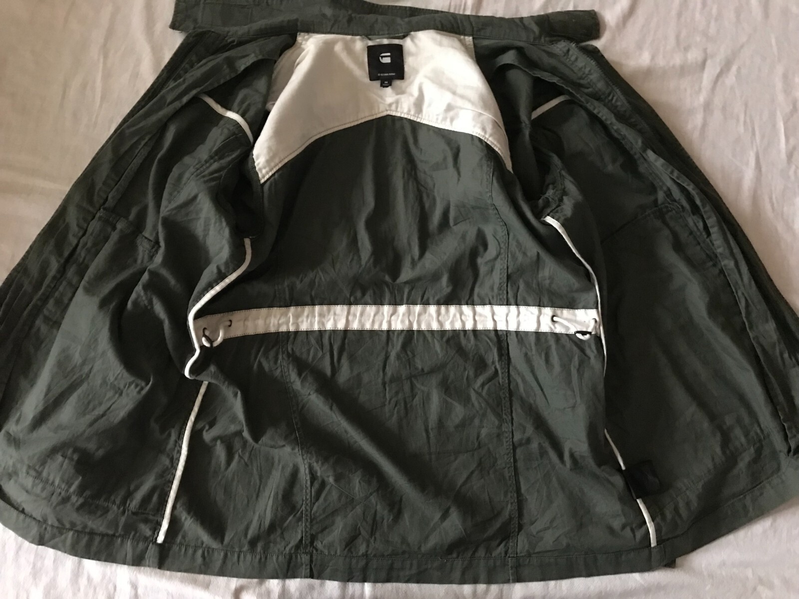 G-STAR RAW Giacca Lunga Trench Donna - Colletto Piatto, Maniche Regolabili, Fodera Posteriore - 2