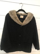 Vintage Retro 1960s Styled By Winter Penguin Coat Size M
