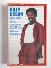 Billy Ocean Love Zone Cassette Rock 1986 