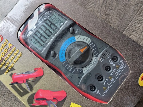 TRIPLETT 9005-A Multimeter Test Equipment Large Display - Picture 3 of 12