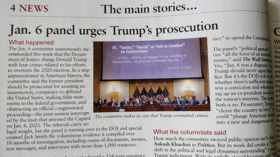 THE WEEK U.S. & INTERNATIONAL MEDIA 12/30/2022/01/06/2023 FACES OF 2022 MAGAZINE - Image 3 of 4