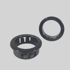 QTY2 LASCO SHOWER HEYCO 2163 SB 1093-14 BLACK Aulpq GRAB BAR SNAP BUSHING FRESHP