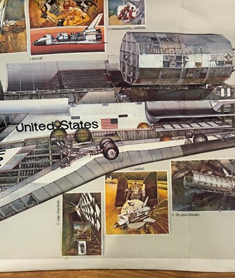 RARE AUTOGRAPHED NF-81 NASA SPACE SHUTTLE FACTS BARRON