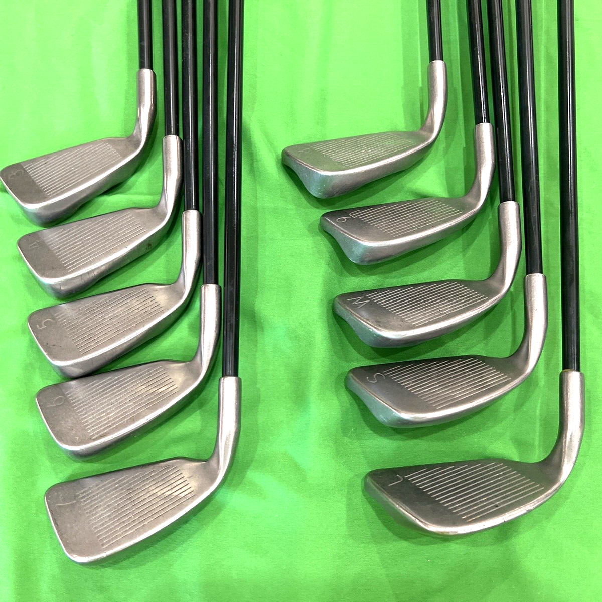 Ping Zing 2 Iron Set 3-PW+SW+LW Orange Dot Karsten 101