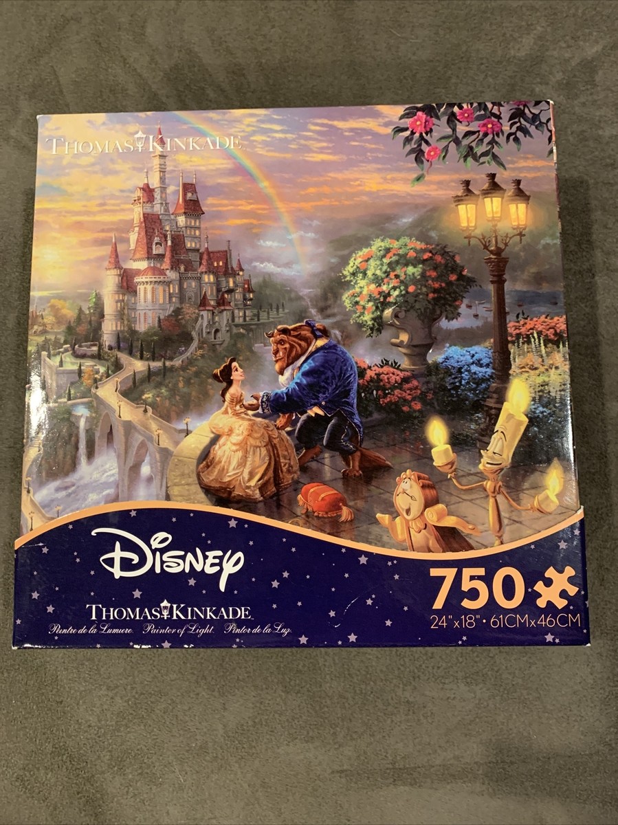 Thomas Kinkade Disney Beauty And The Beast Thomas Kinkade Disney