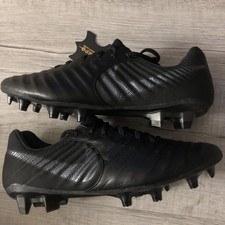 Nike Tiempo Legend 7 Elite FG Black Black AH7238-001 Size Mens 8.5