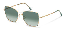 Rodenstock R1446 A123 gold, green 58/18/145 Women's Sunglasses