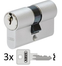 ABUS Kurzzylinder C50TI ST 25/25 mm Schlie&szlig;zylinder verschiedenschlie&szlig;end