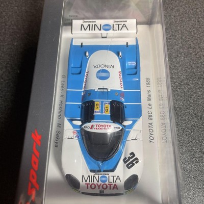 SPARK 1/43 TOYOTA 87C ルマン 1988 Spark 1/43 Toyota 87C Le Mans 1988 Minicar | eBay