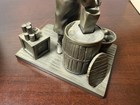 Vintage 1977 Fine Pewter Franklin Mint The Shopkeeper Sculpture  — photo 3