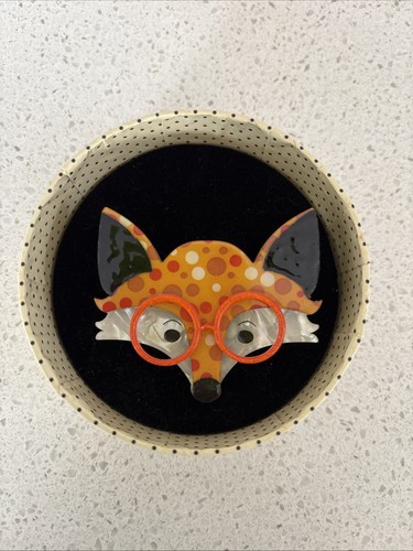 Erstwilder Oscar Wildenfox Brooch