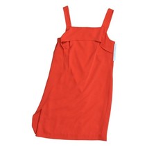 NEWAntonio Melani Red Shift Dress Size 0 NWT Midi Polyester