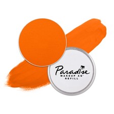 Mehron Paradise Makeup AQ - ORANGE, Water-Activated Face  0.22 Ounce, Orange