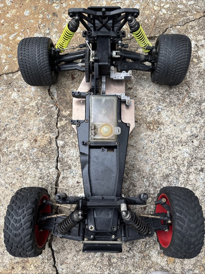 Camión de estadio Traxxas 44096-3 Nitro Rustler 1/10 - rojo Foto 3 de 4