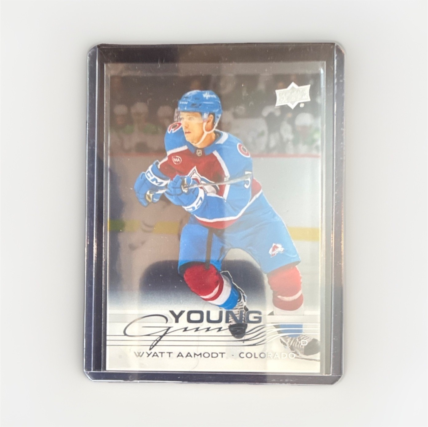 Upper Deck Young Guns 2025-26 Series 2 Wyatt Aamodt Avalanche #458 Clear Cut