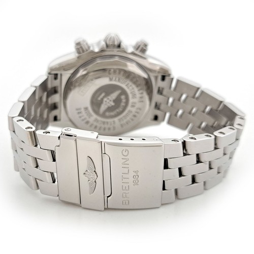Reloj usado Breitling Chronomat Evolution A13356 negro para hombre #72421 - Imagen 3 de 7