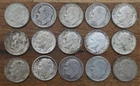Antique Roosevelt Dime Lot (15) U.S. Coins Years Vary Circulated Mints Vary