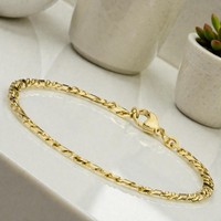 Armband 333 Gold Gelbgold 18,5 Cm Goldarmband