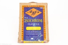 Agfa Isochrom Platten 13x18 cm Photographic Film Plates LOOK V27