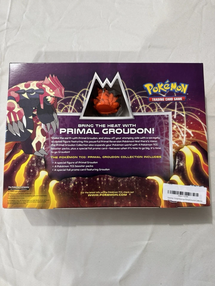 Pokemon Primal Groudon Collection Box Figure XY Phantom Forces Primal Clash N624 - Image 3 of 4