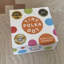Tiny Polka Dot Math Literacy Game Math COMPLETE Ages 3-8 VG Condition