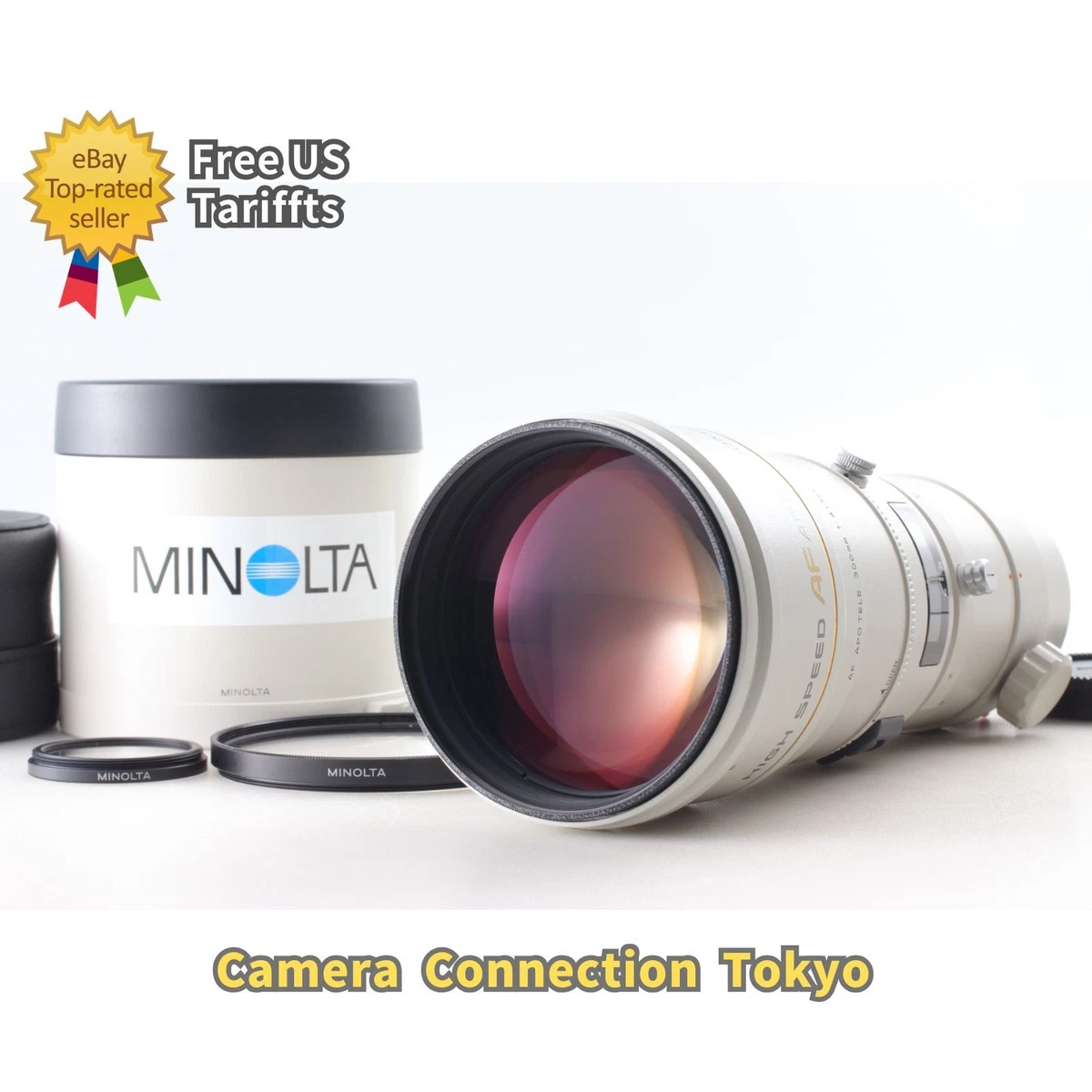 Minolta f/4 300mm Focal Camera Lenses for sale | eBay