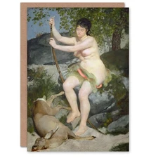 Pierre Auguste Renoir Art Card Diana Hunter Goddess