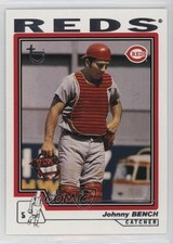 2004 Topps Retired Signature Edition Johnny Bench #5 HOF 0tx6