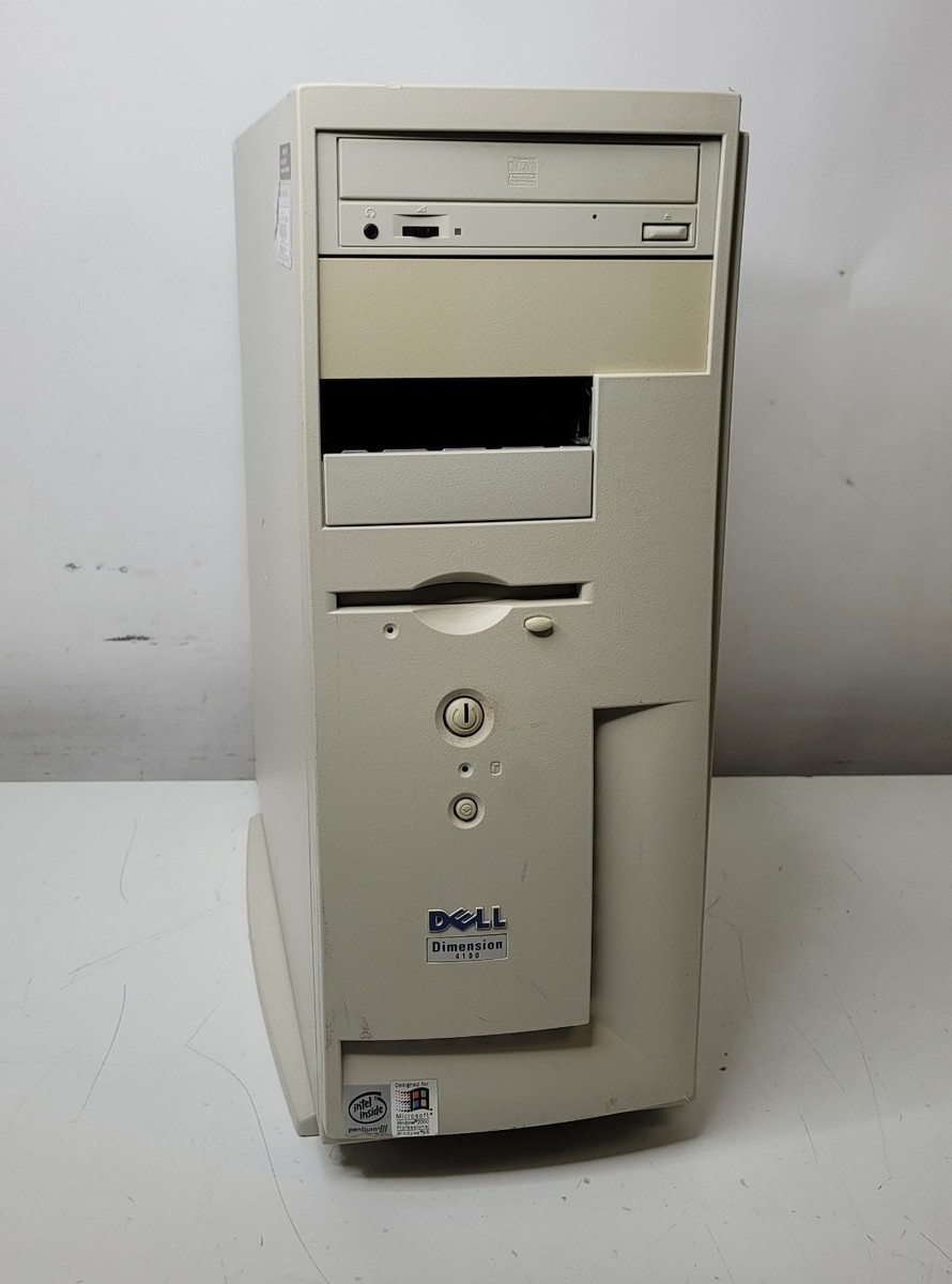 DELL Dimension 4100 デスクトップPC 本体と周辺機器　英語版 DELL Dimension 4100 デスクトップPC 本体と周辺機器 英語版 DELL