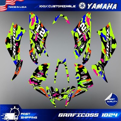 Grafik Kits für Yamaha Raptor 125 Ganzjahres ATV Grafik Kit Aufkleber